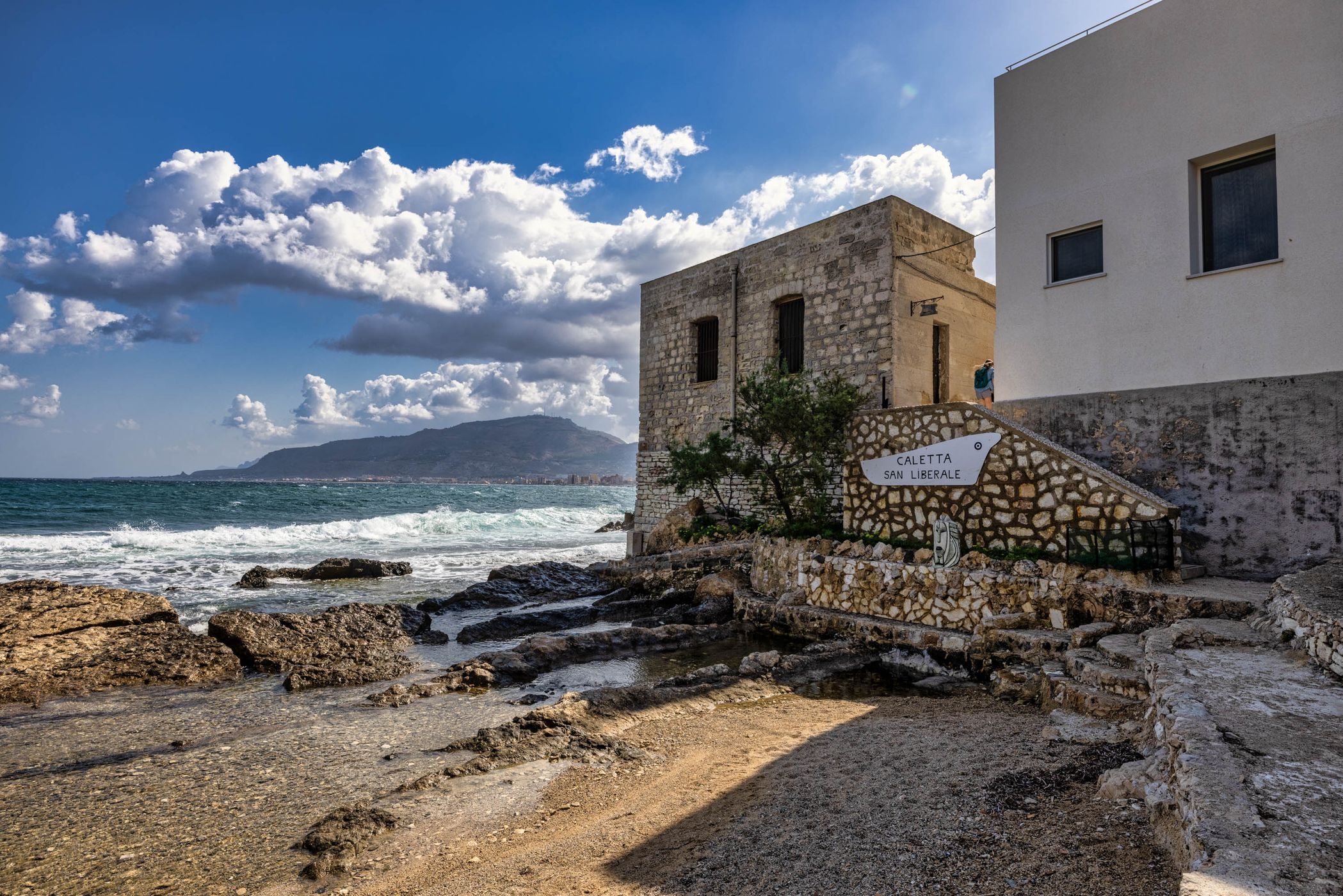 Mountain Trapani, Sicily, Italy
