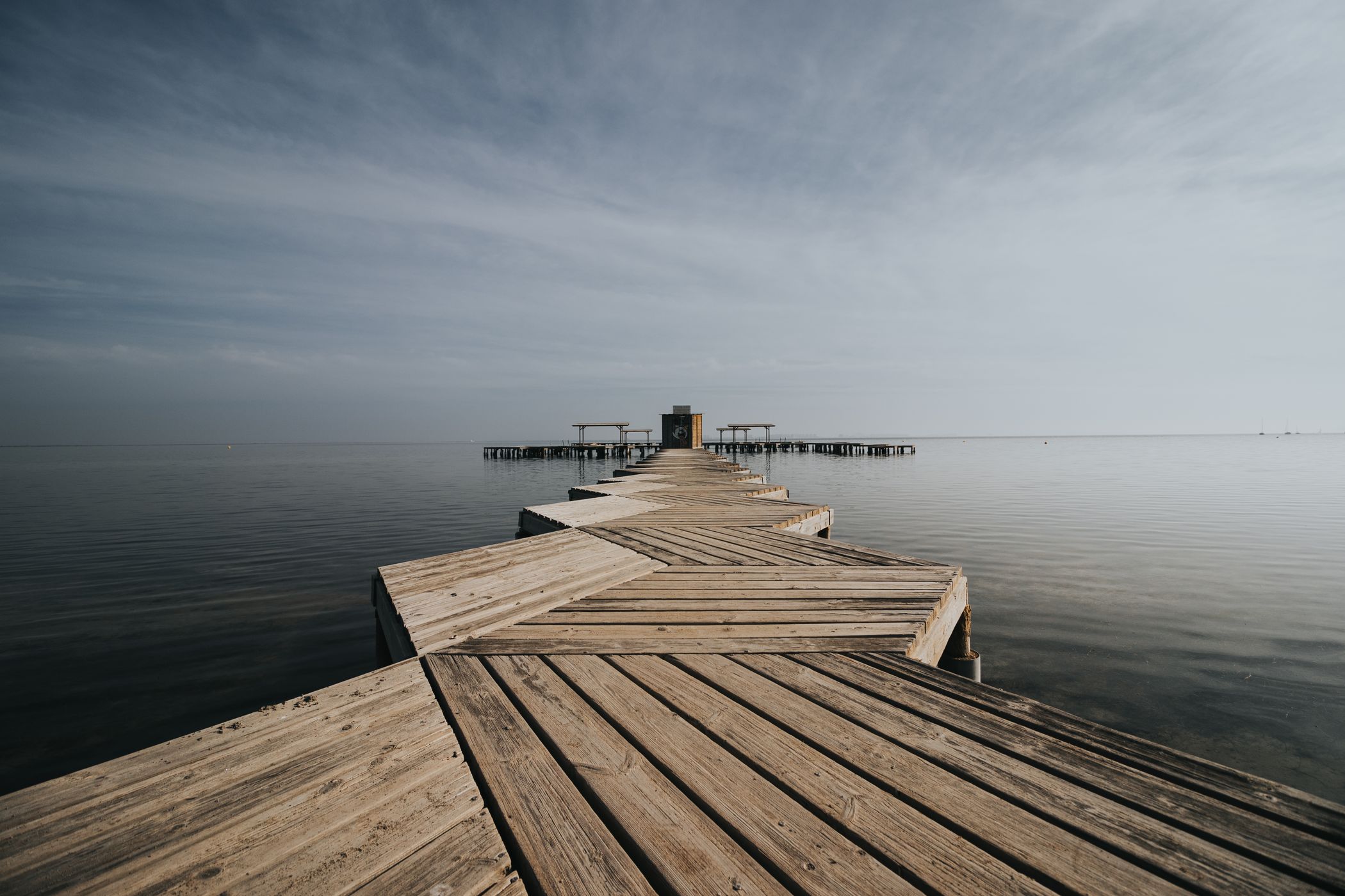Muelle de Santiago de la Ribera, Spain