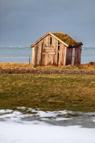 Old shed near Nordmela