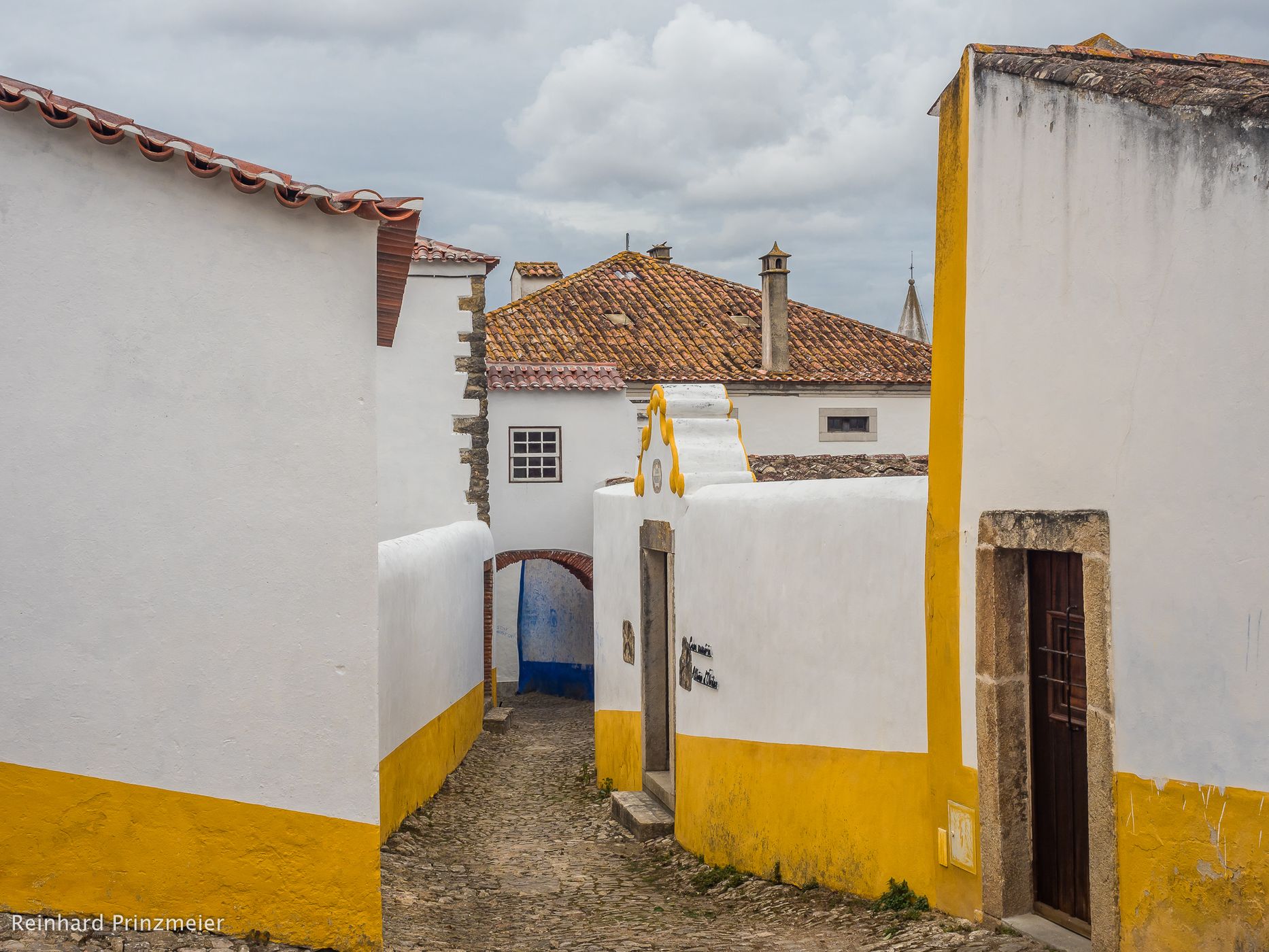 Streets of Obidos, Portugal