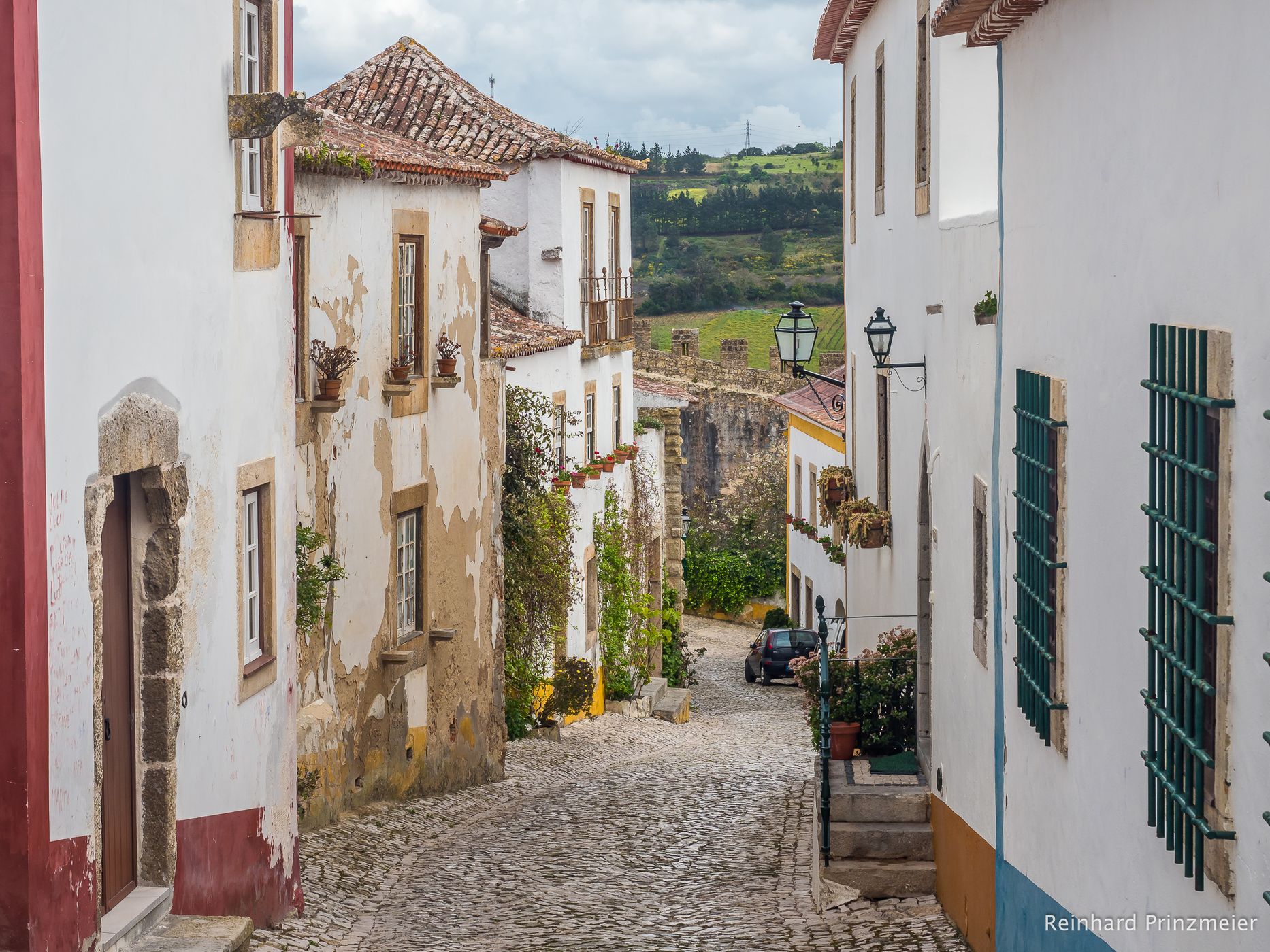 Streets of Obidos, Portugal