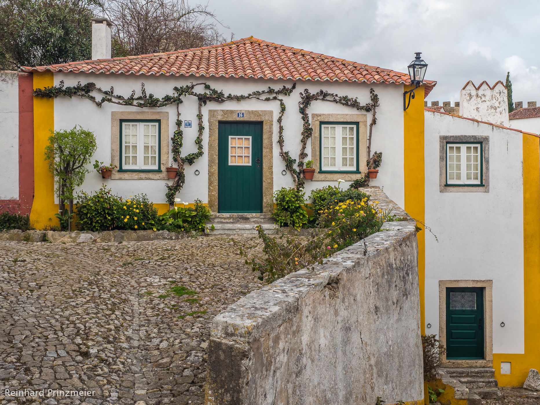 Streets of Obidos, Portugal