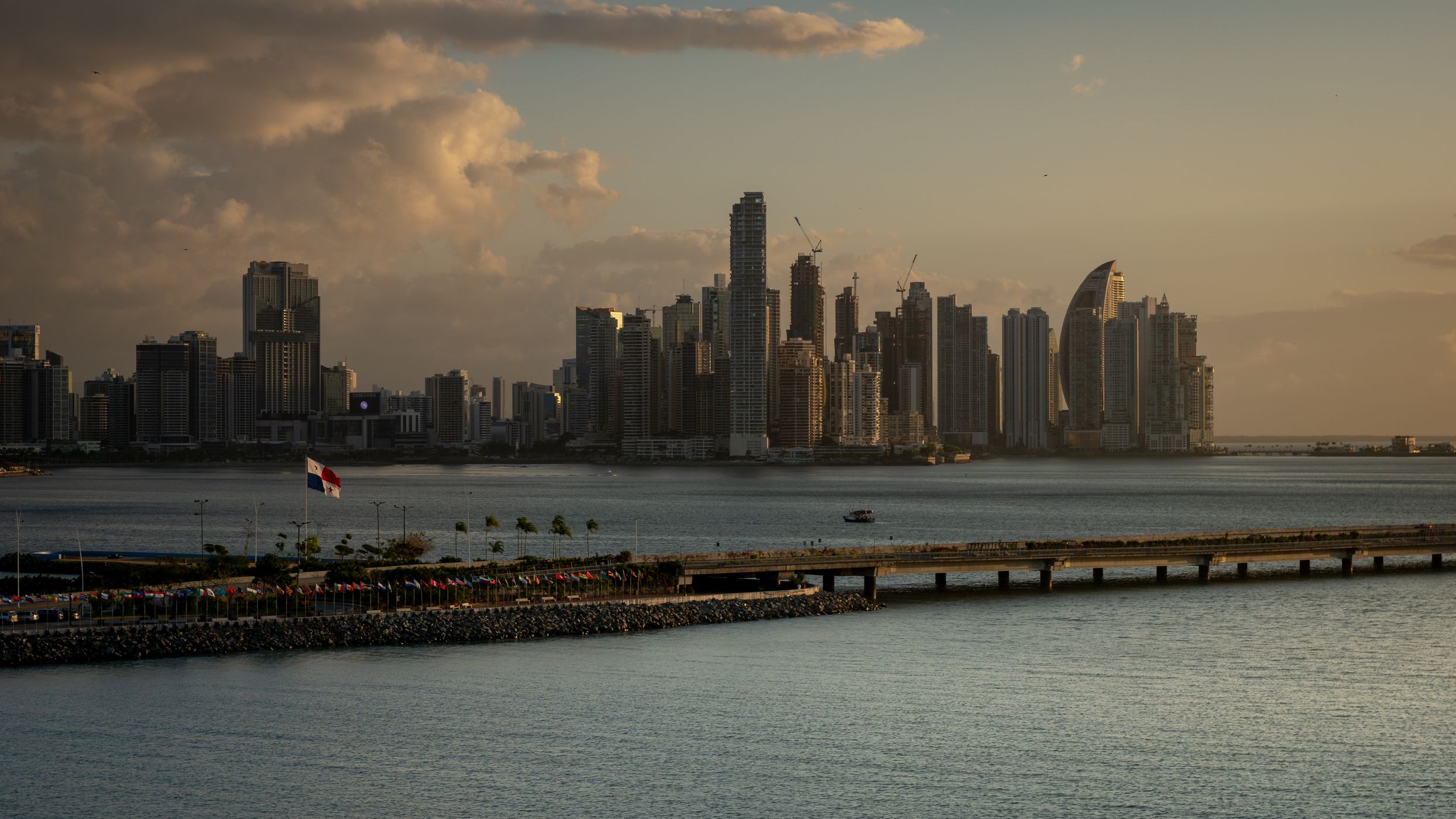 Panama City from the Old Town, Panama