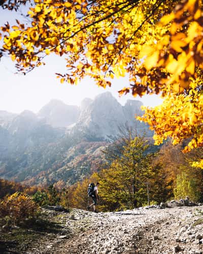 Peaks of the Balkan, Hike