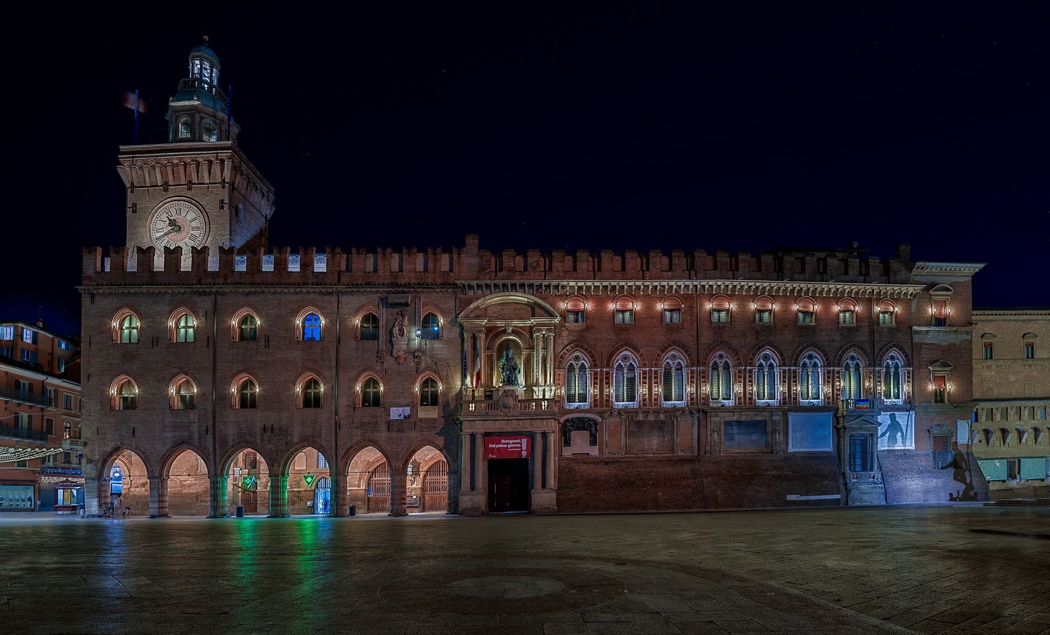 Piazza Maggiore, Italy
