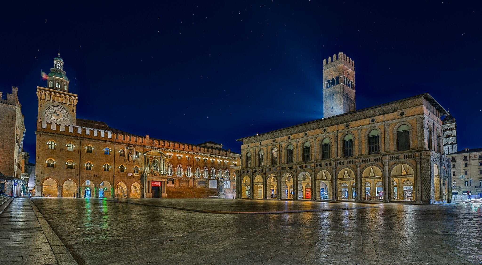 Piazza Maggiore, Italy