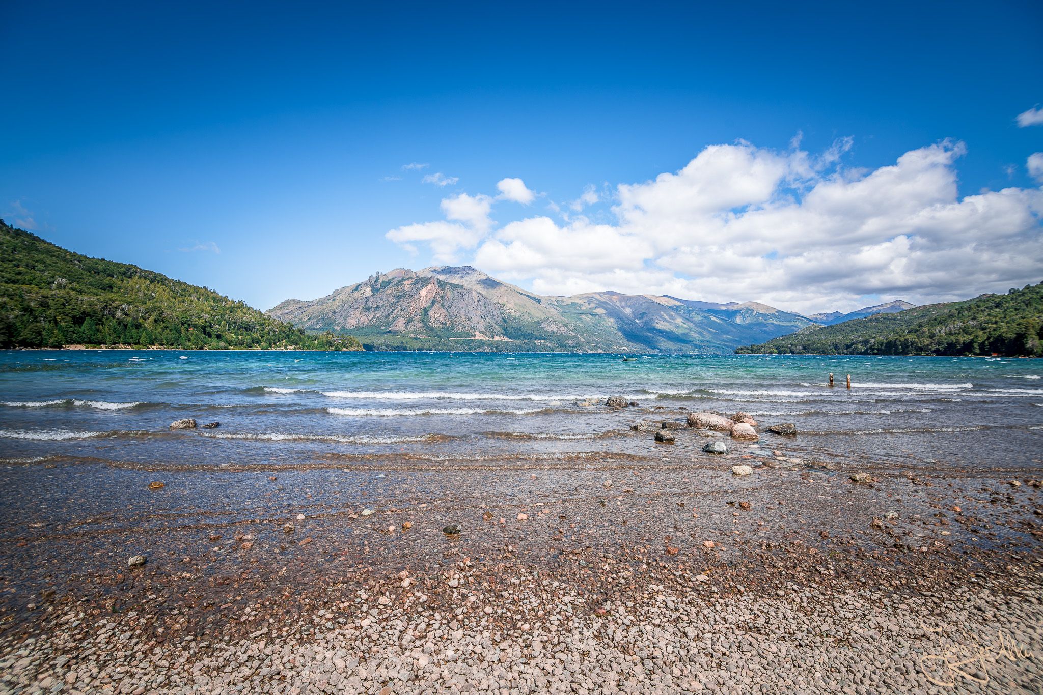 Playa Lago Gutierrez near Bariloche, Argentina
