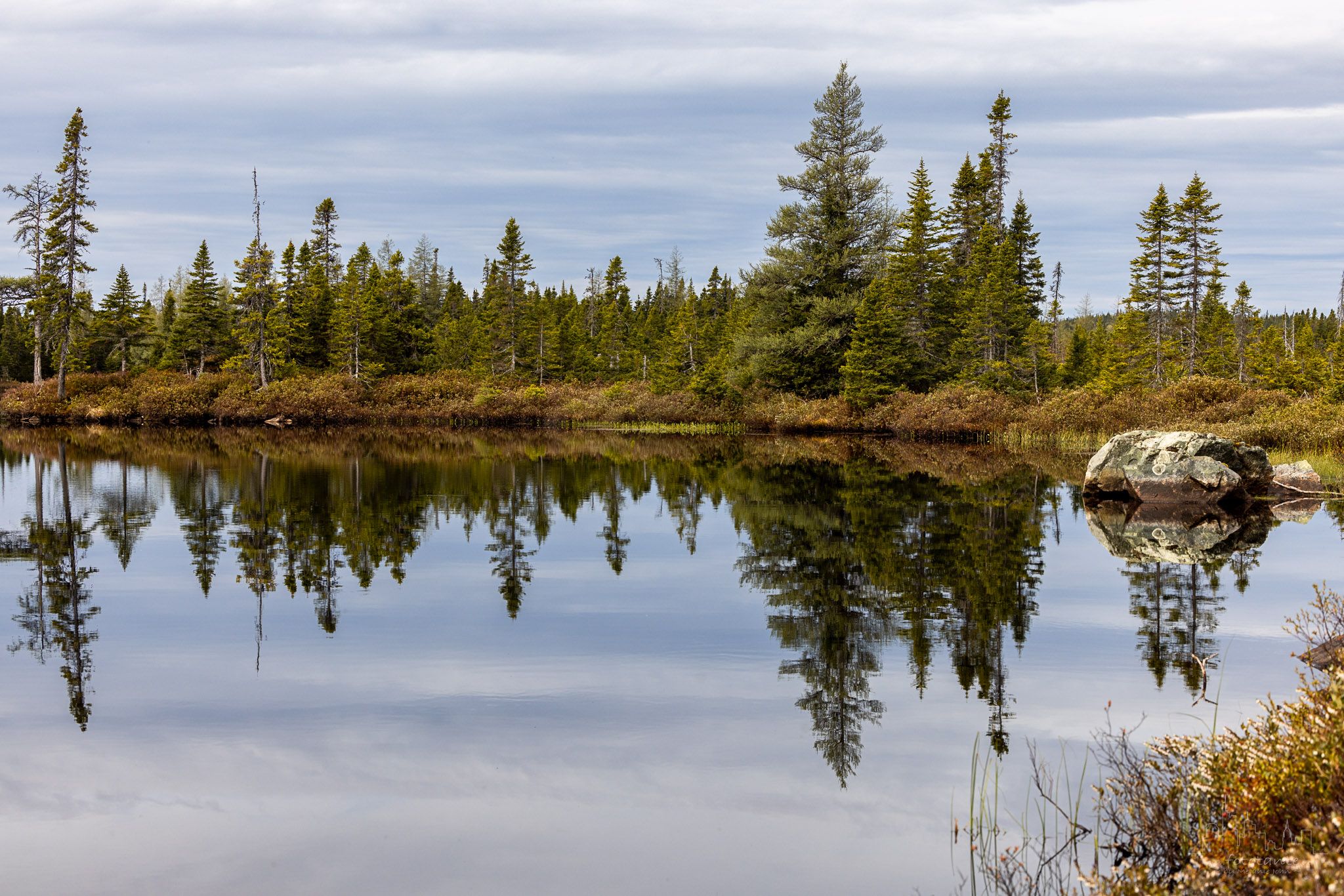 Random view near Baie Verte, Newfoundland, Canada