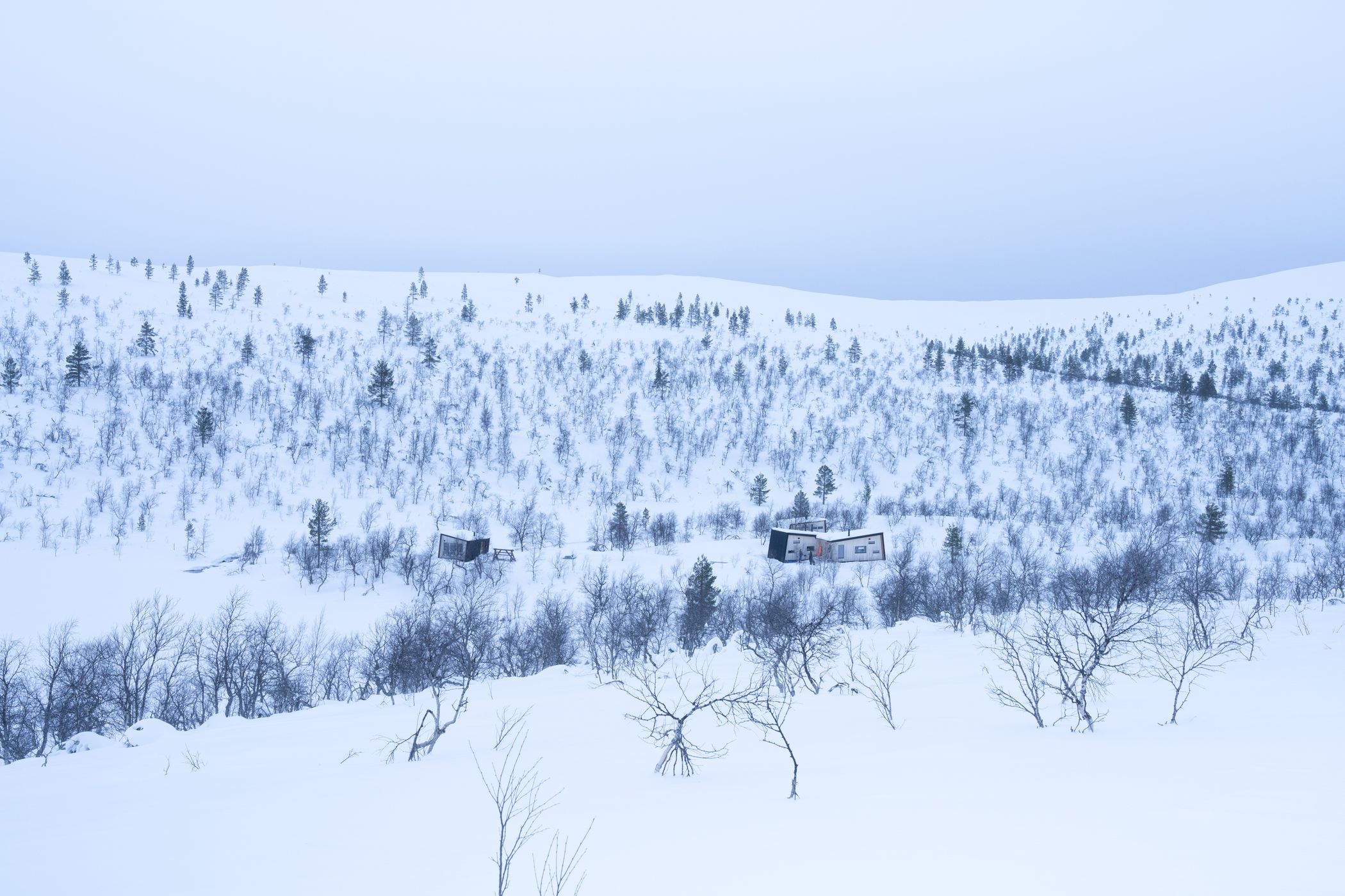 Rautulampi autiotupa, Finland