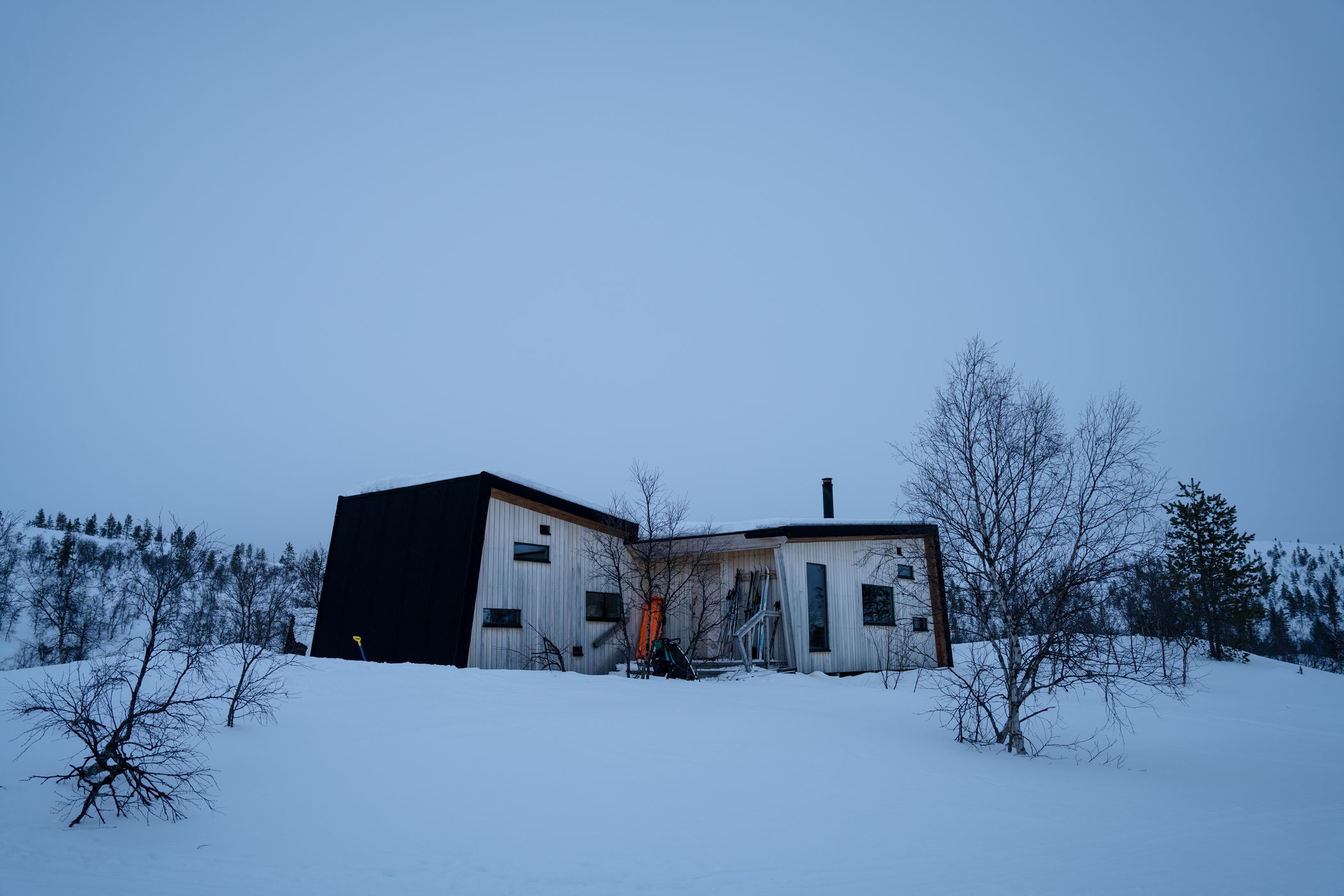 Rautulampi autiotupa, Finland