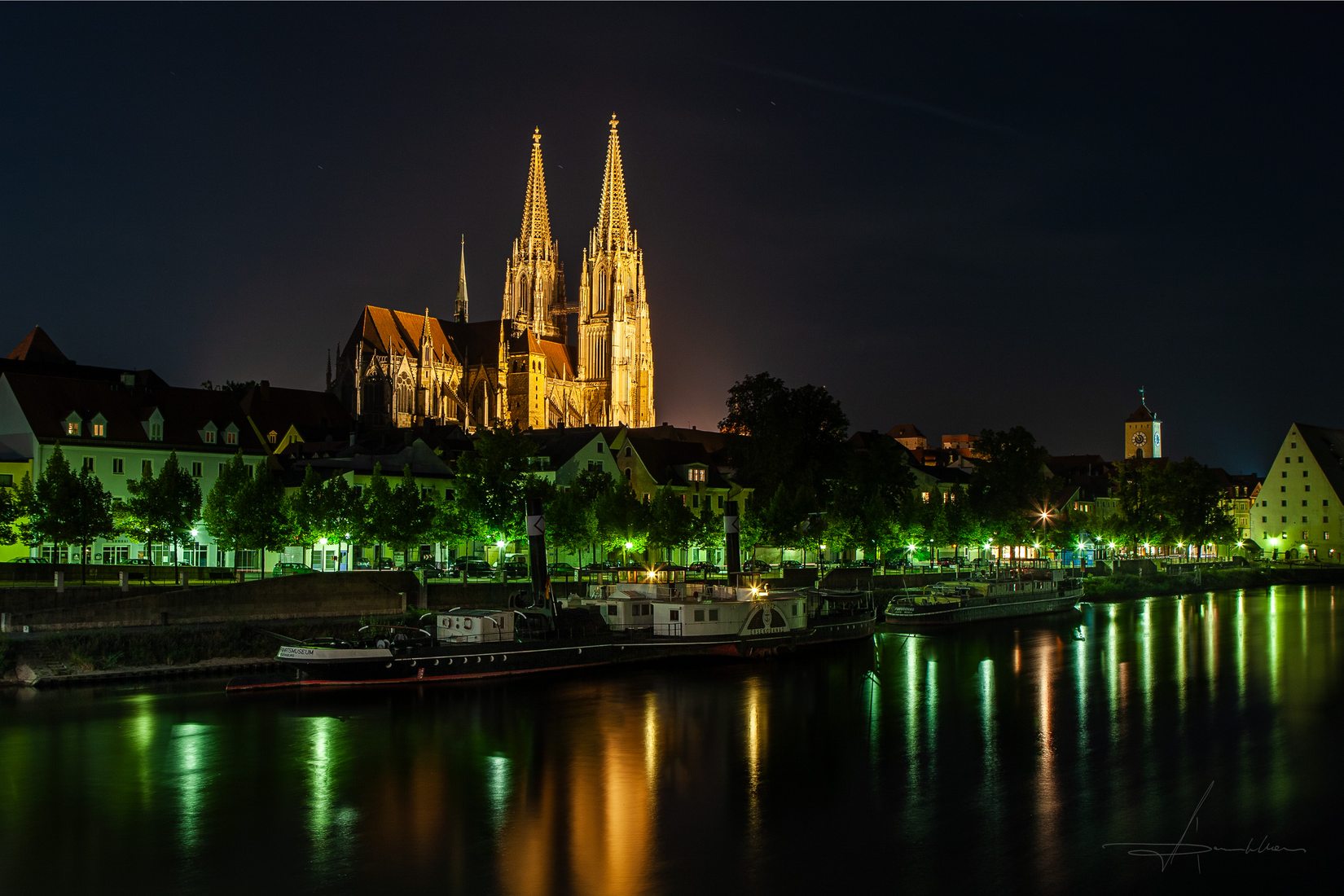 Regensburg Donau Bridge, Germany