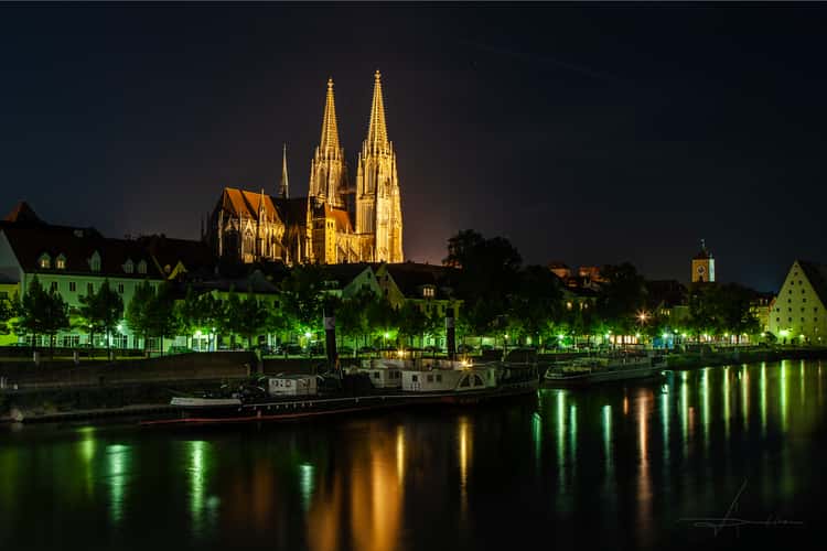 Regensburg Donau Bridge