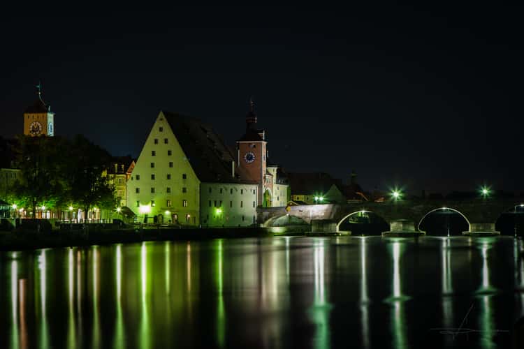 Regensburg Donau Bridge