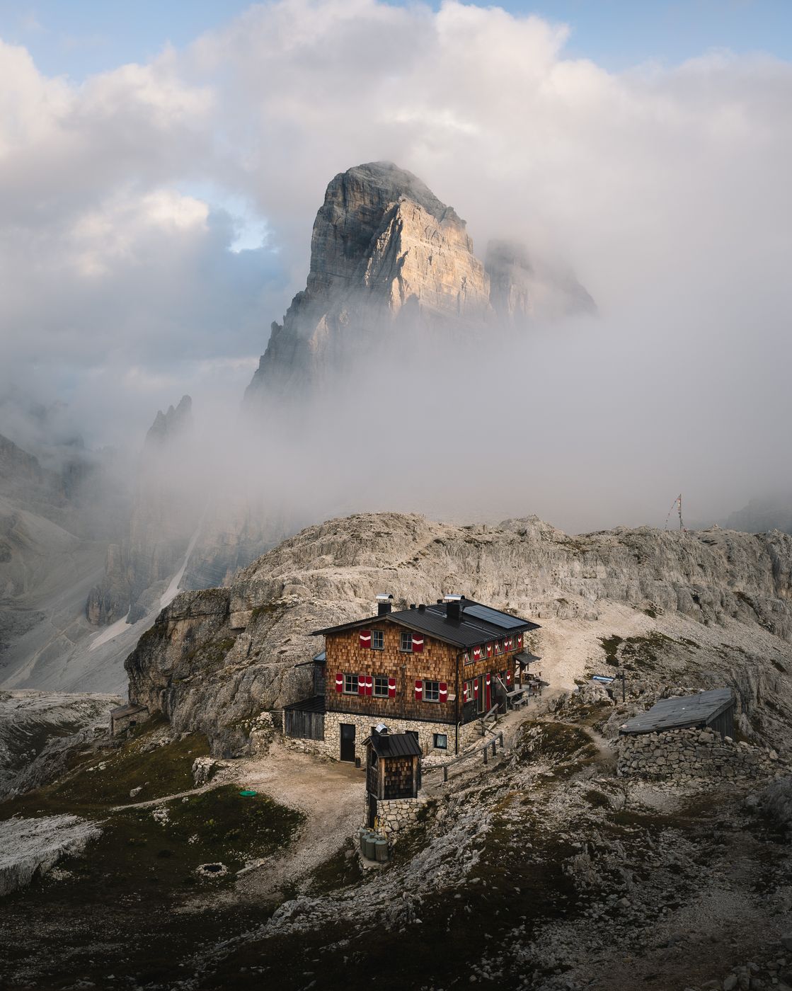 Rifugio Pian di Cengia, Büllelejochhütte, Italy