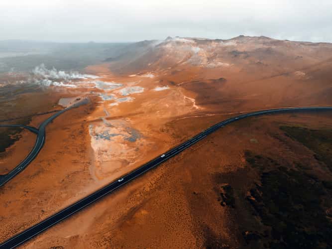 Road through Mars