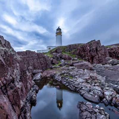 Rua Reidh Lighthouse, Gairloch, Scotland, United Kingdom