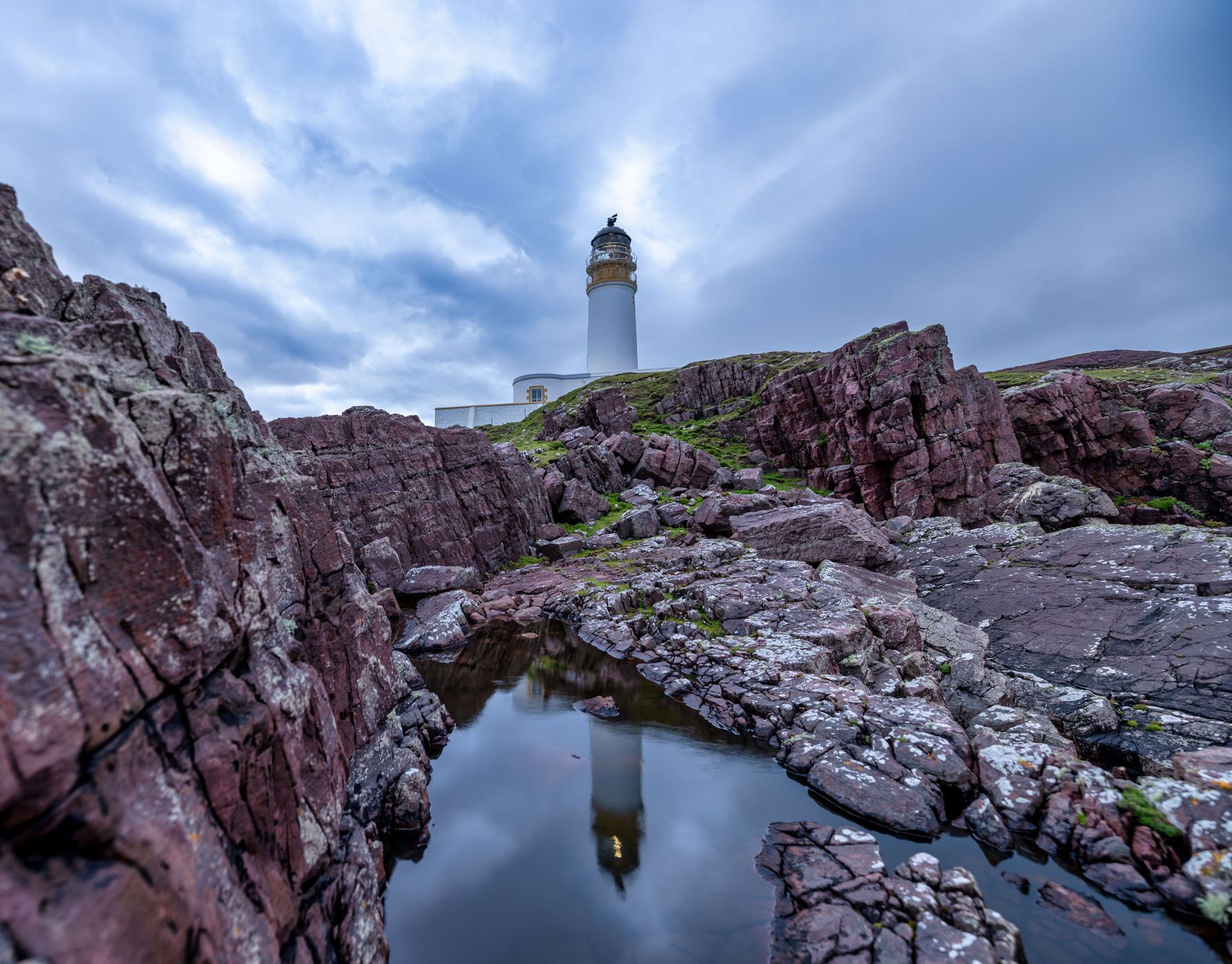 Rua Reidh Lighthouse, Gairloch, Scotland, United Kingdom