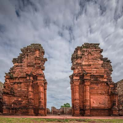 Ruins of San Ignacio, Misiones, Argentina, Argentina