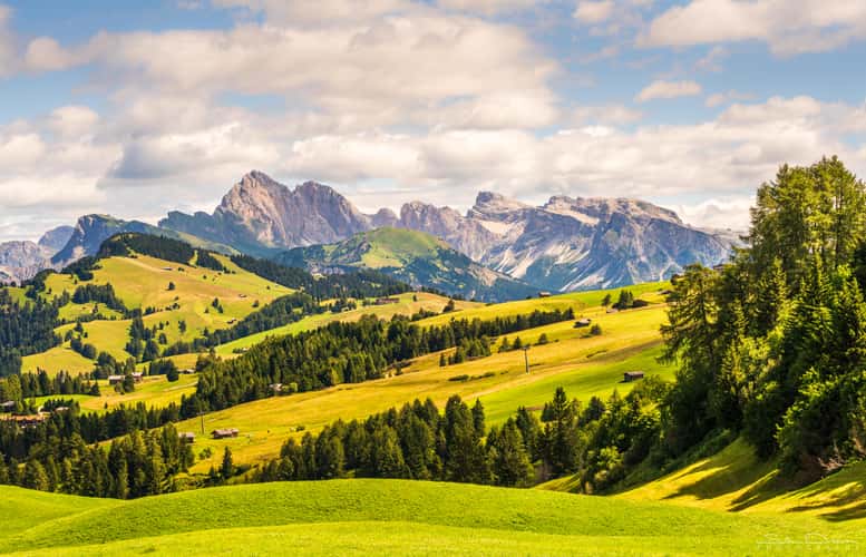 Seiser Alm views