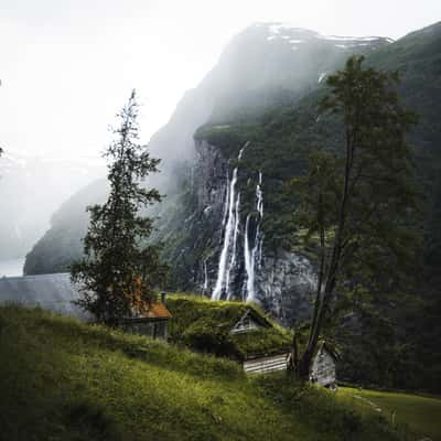 Skagefla, Geiranger, Norway