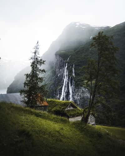 Skagefla, Geiranger
