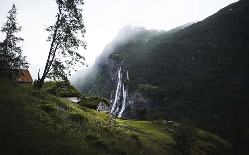 Skagefla, Geiranger