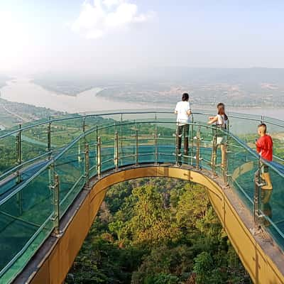 Skywalk at Pha Tak Suea temple, Thailand