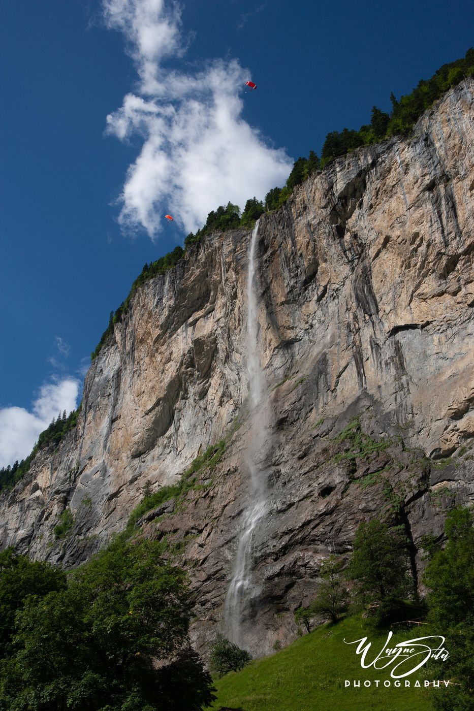 Staubbachfall Waterfall, Switzerland