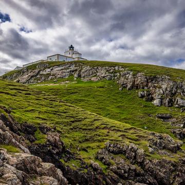 Strathy Point Lighthouse, Totegan, Scotland, United Kingdom