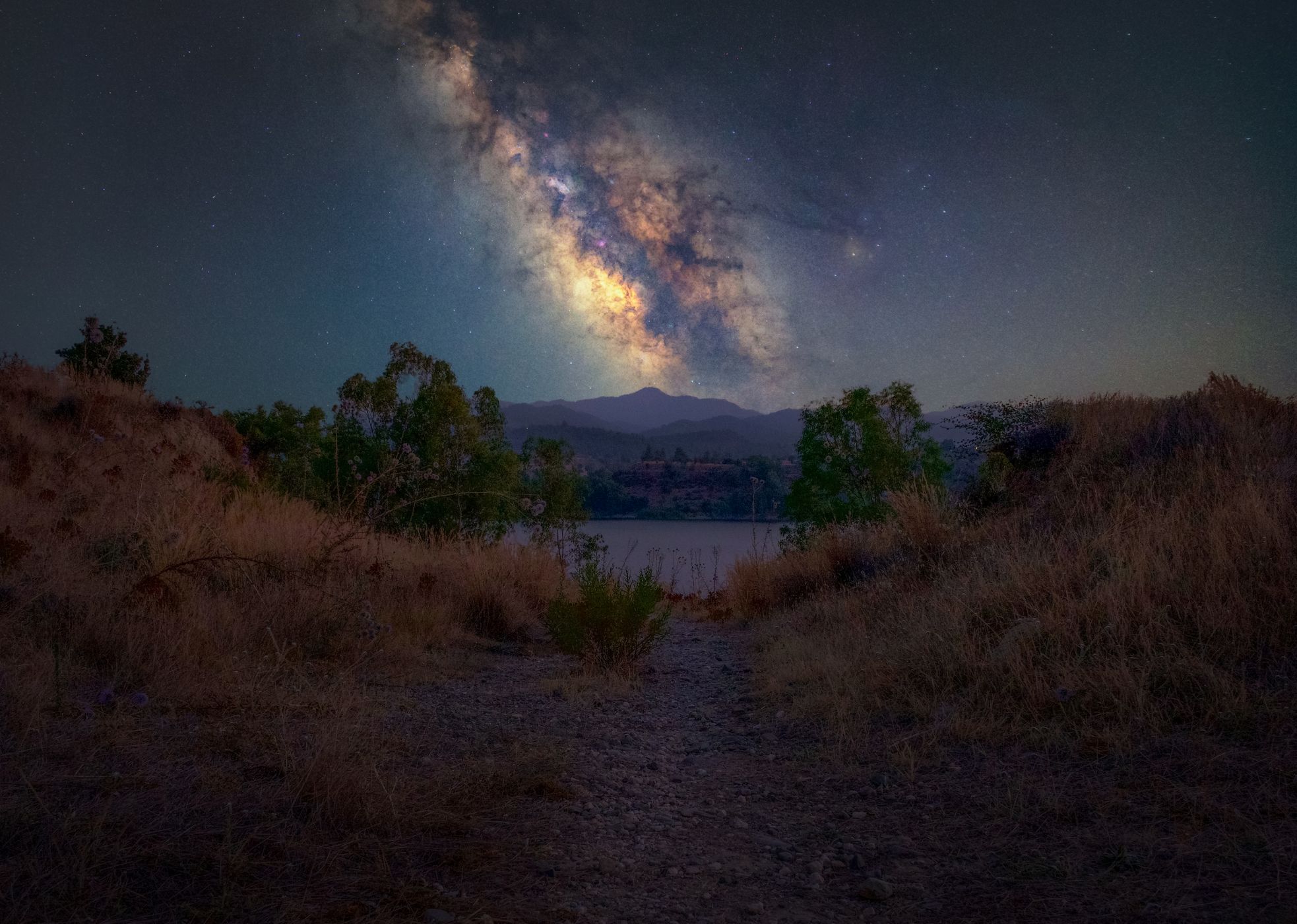 Tamasos Reservoir, Cyprus