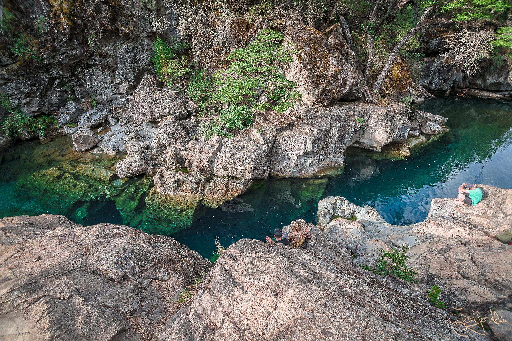 The Cajon del Azul gorge, El Bolson, Argentina