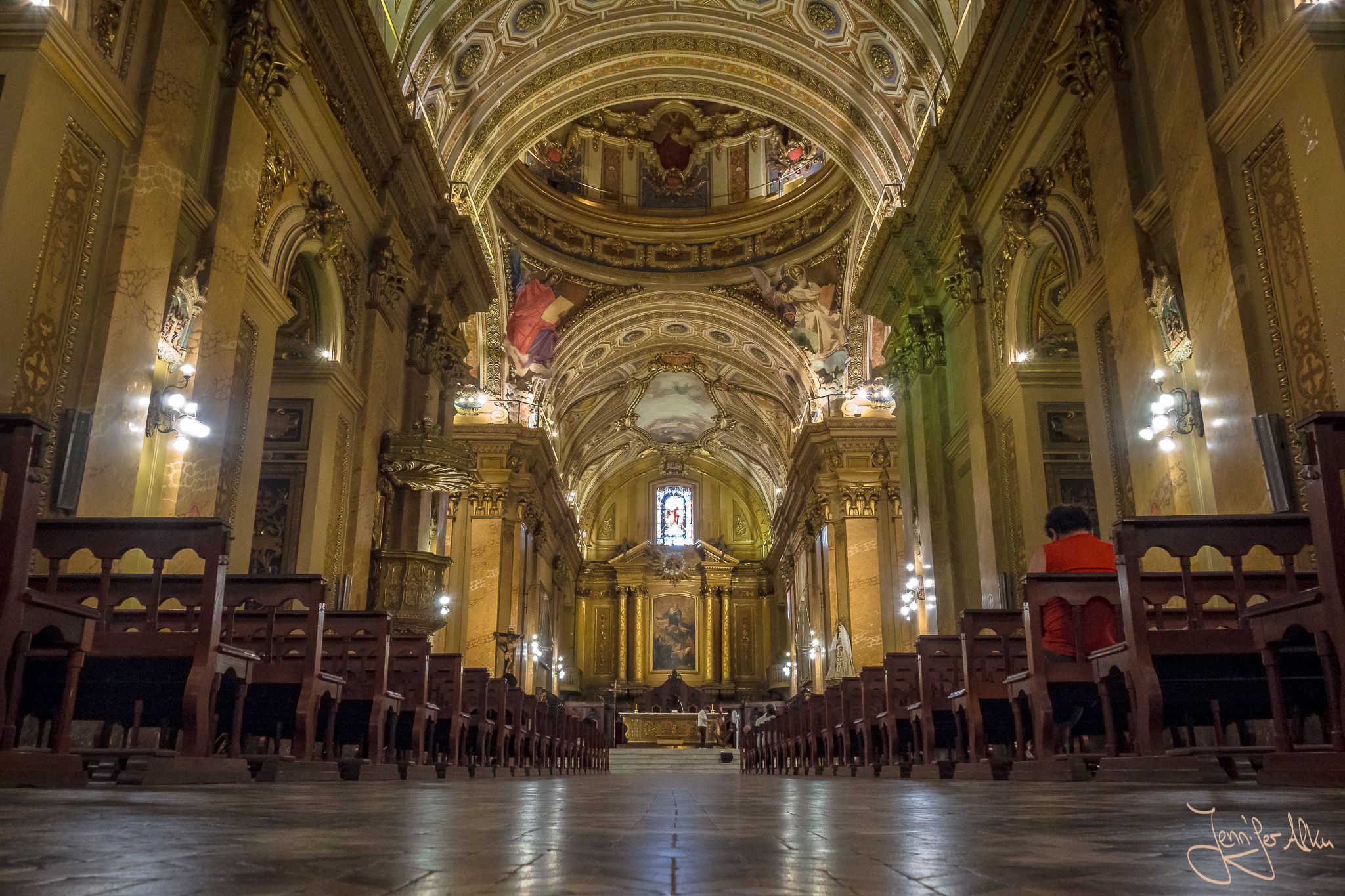 Inside Cathedral of Córdoba, Argentina