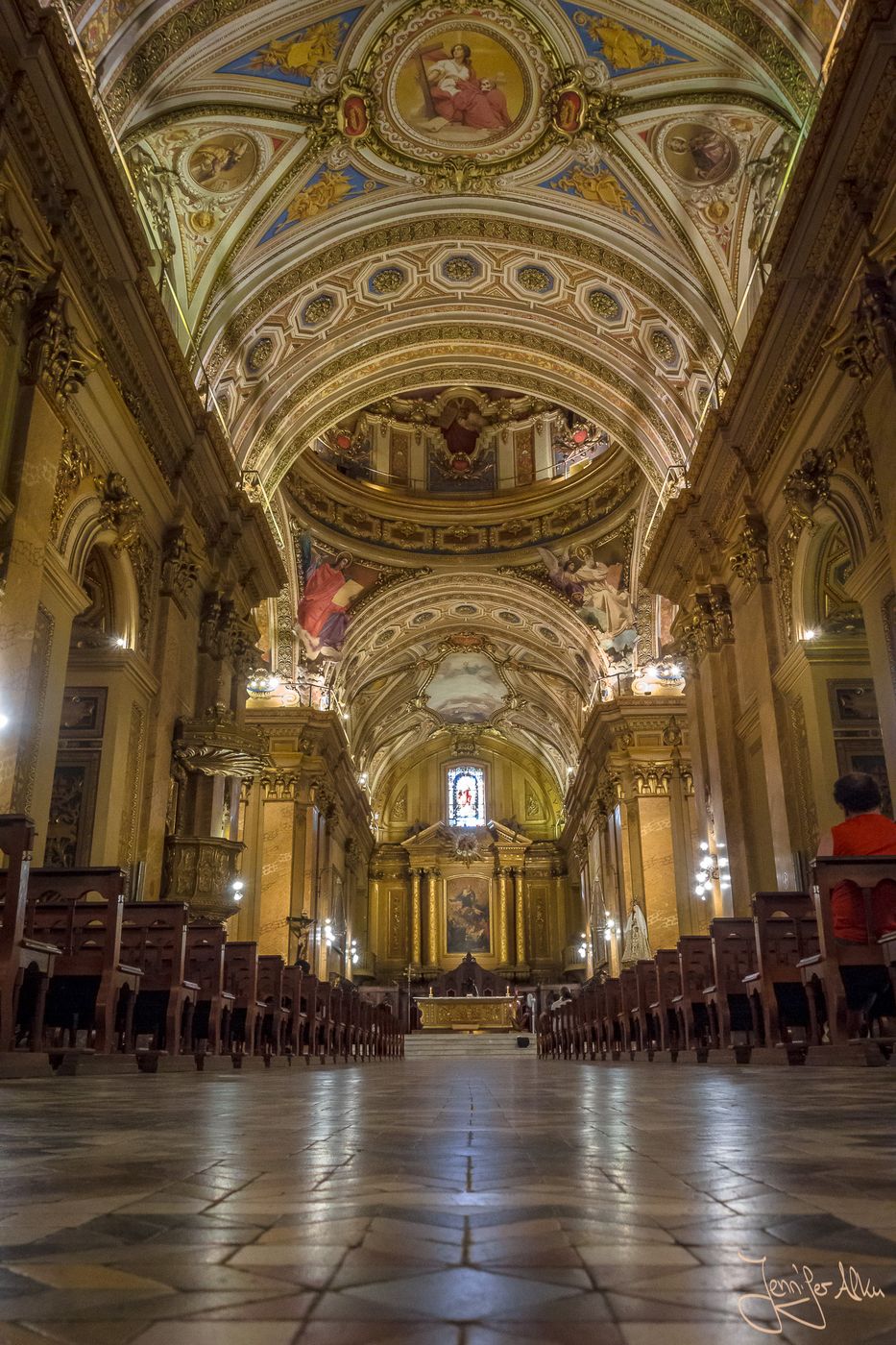 Inside Cathedral of Córdoba, Argentina