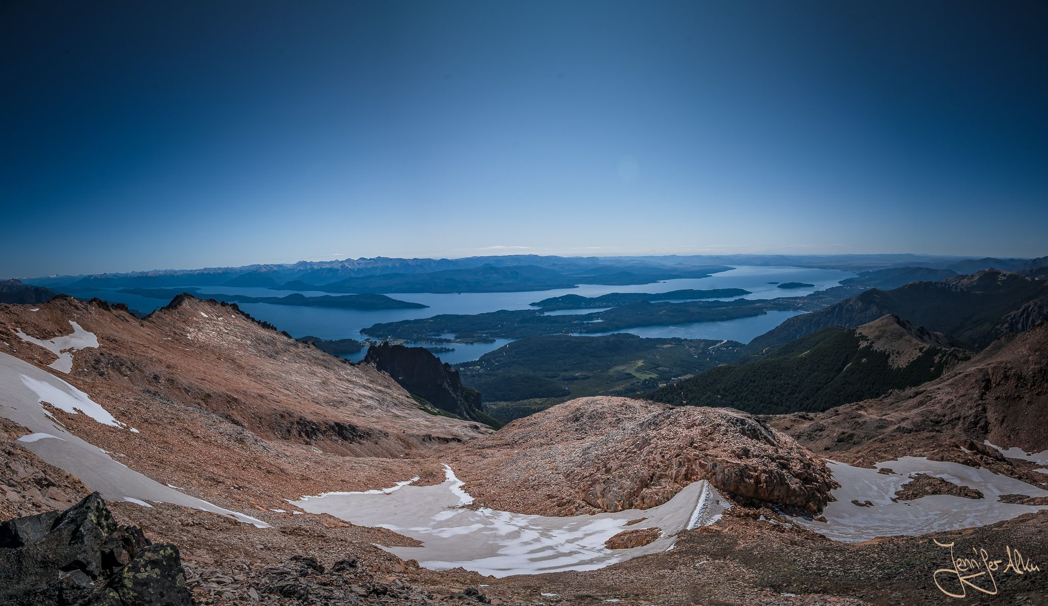 Top of Cerro Lopez near Bariloche, Argentina
