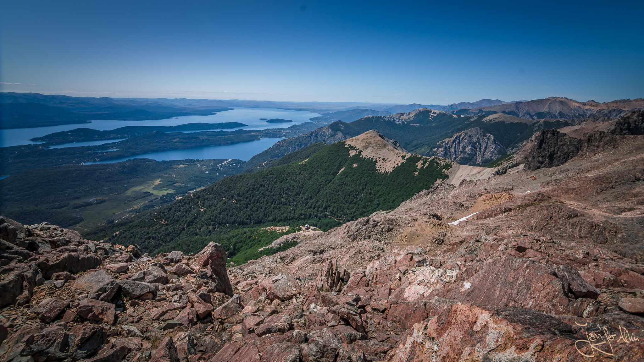 Top of Cerro Lopez near Bariloche, Argentina