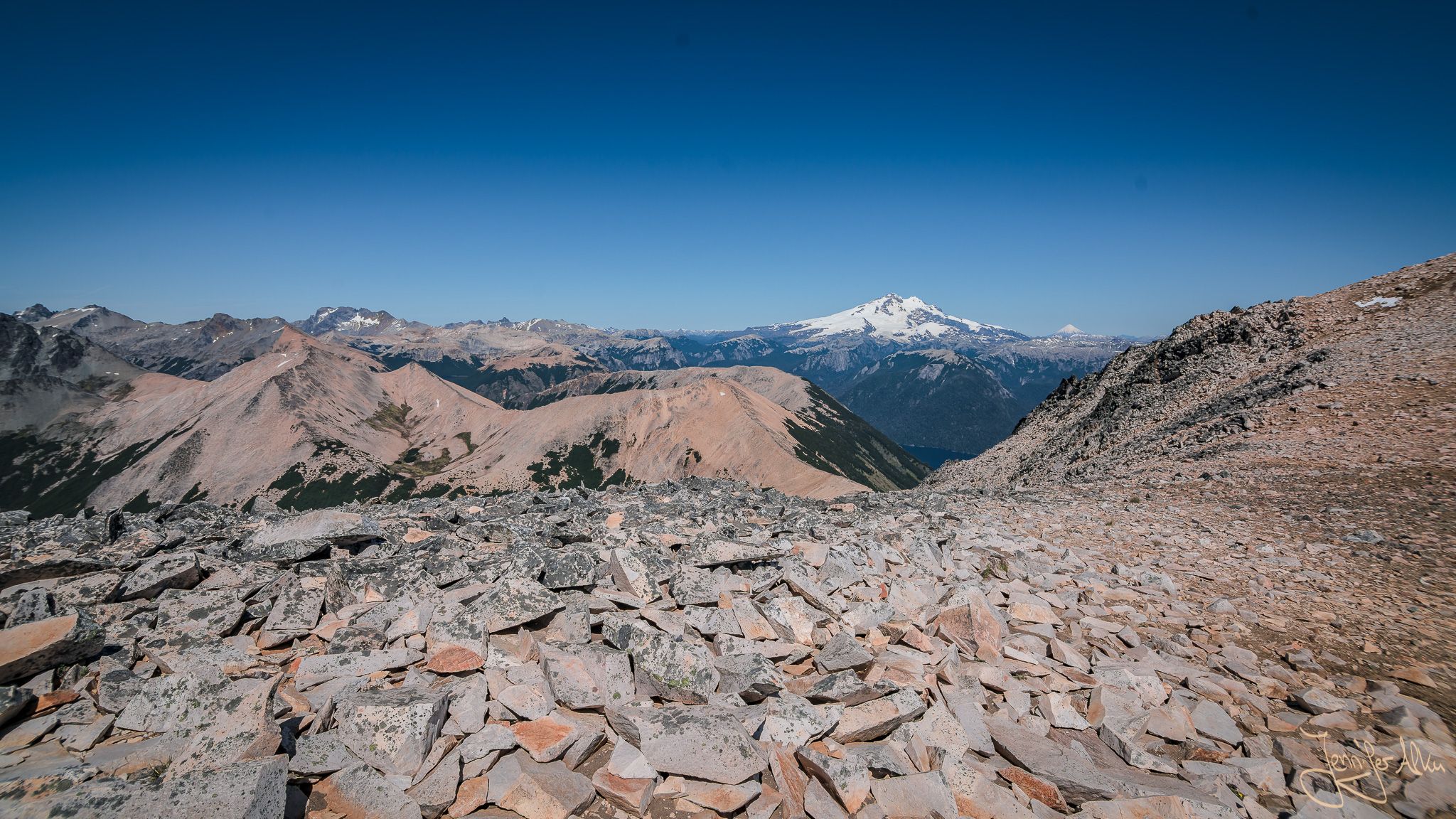 Top of Cerro Lopez near Bariloche, Argentina