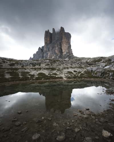 Tre Cime, Eastern Lake View