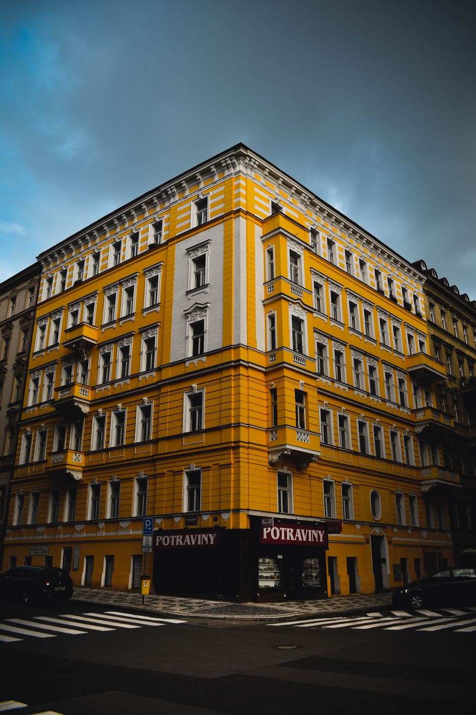 Trojanova Buildings, Prague, Czech Republic