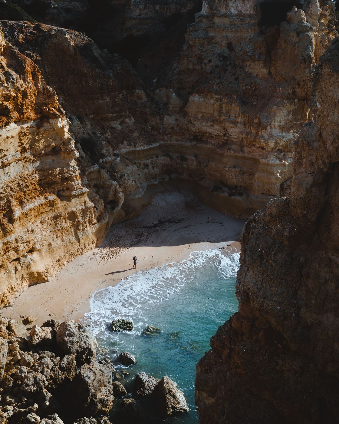 Unnamed Beach next to Praia da Marinha, Portugal