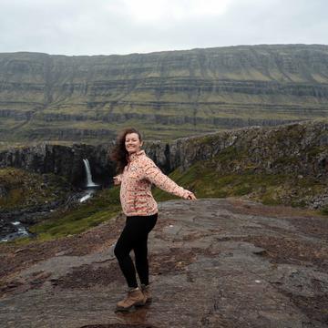 Utsynispallar waterfall, Iceland