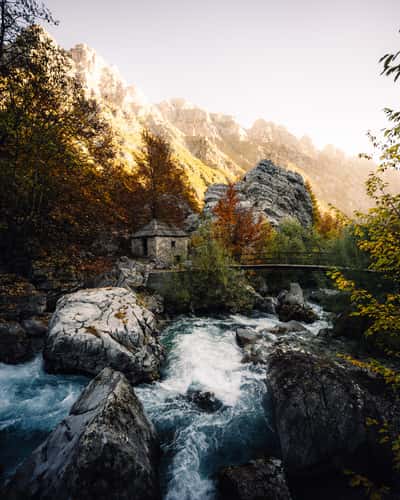 Valbona Valley, Mulliri i Vjeter i Valbones