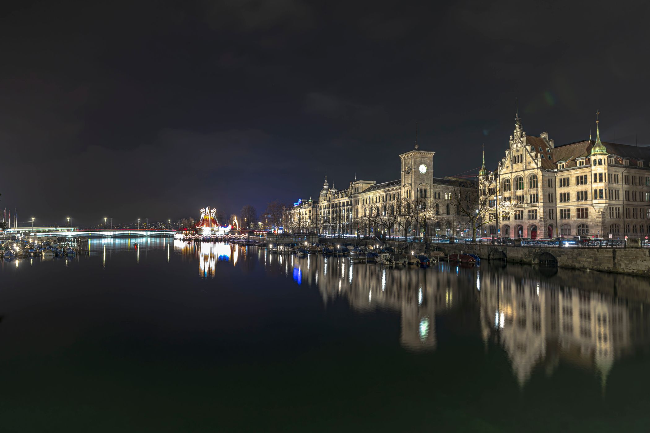 View from Münsterbrücke, Zürich, Switzerland