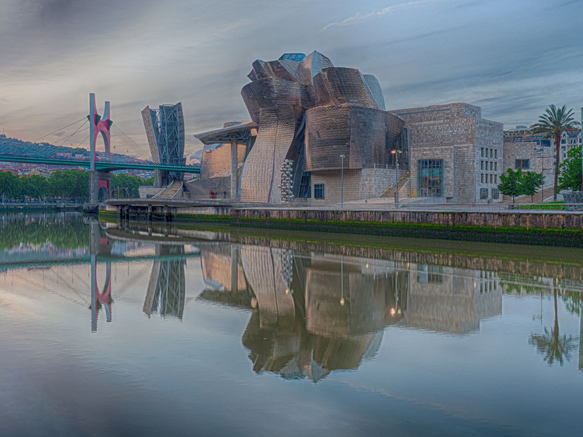 View of Guggenheim Museum, Spain