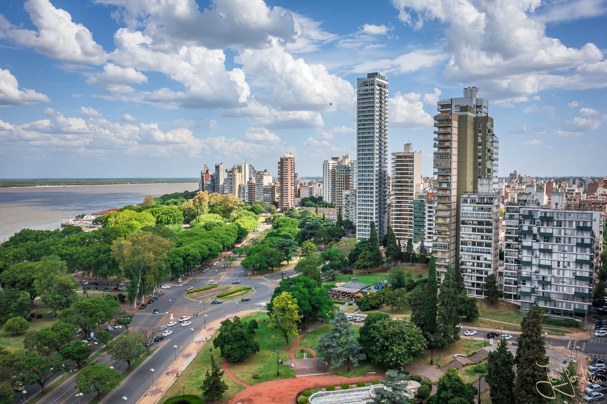 View of Monumento histórico nacional a la Bandera, Argentina