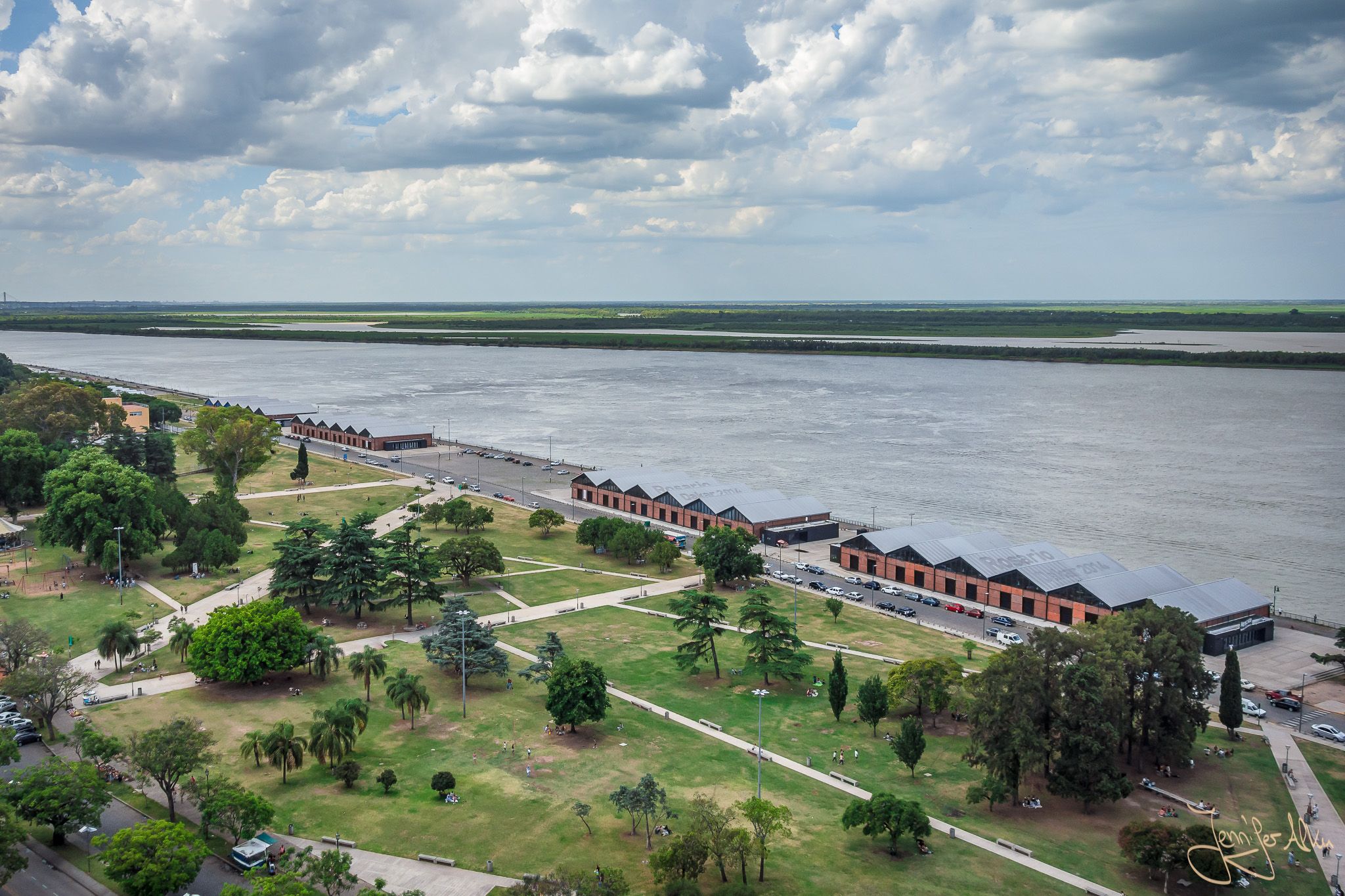 View of Monumento histórico nacional a la Bandera, Argentina