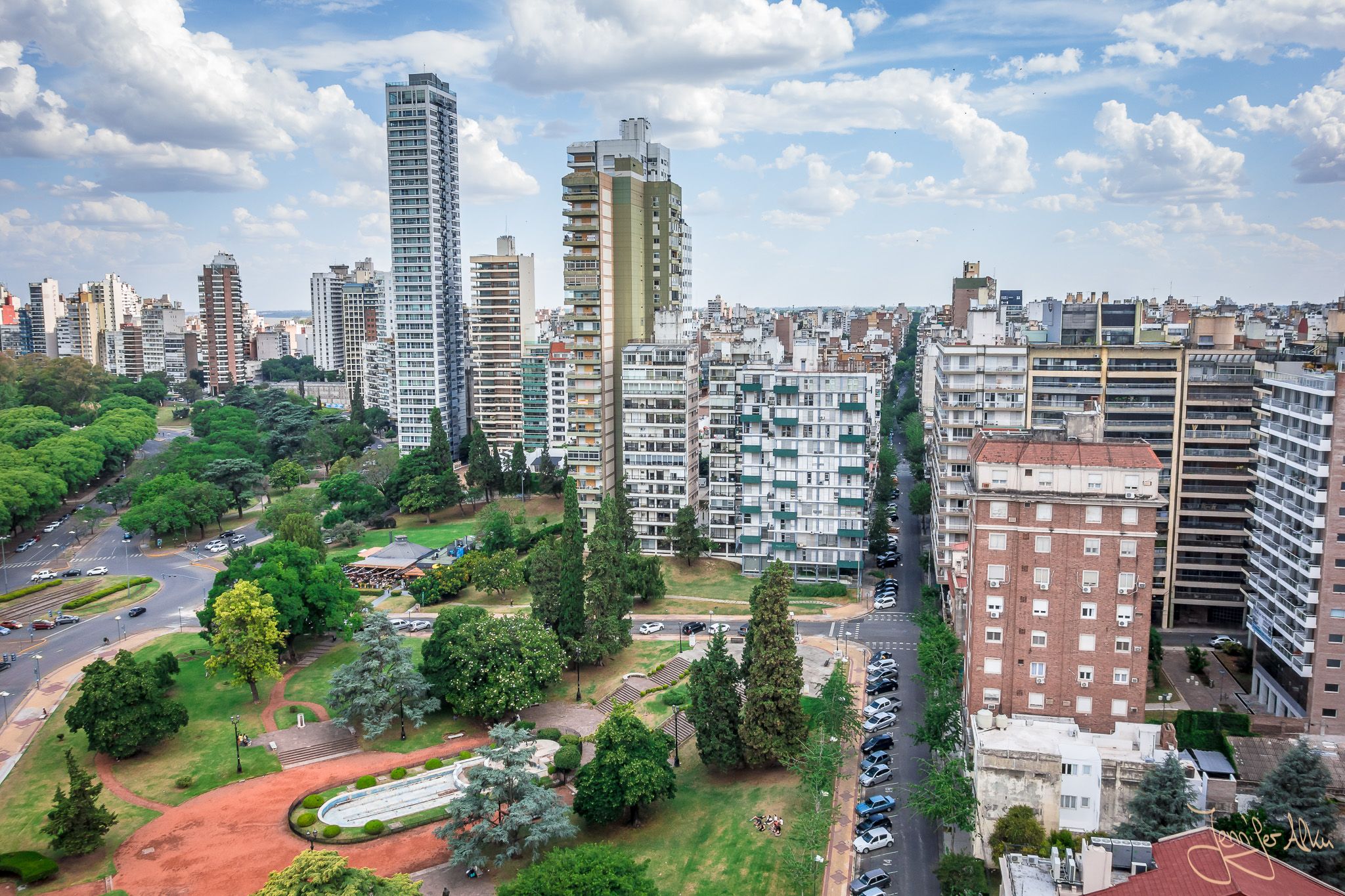 View of Monumento histórico nacional a la Bandera, Argentina