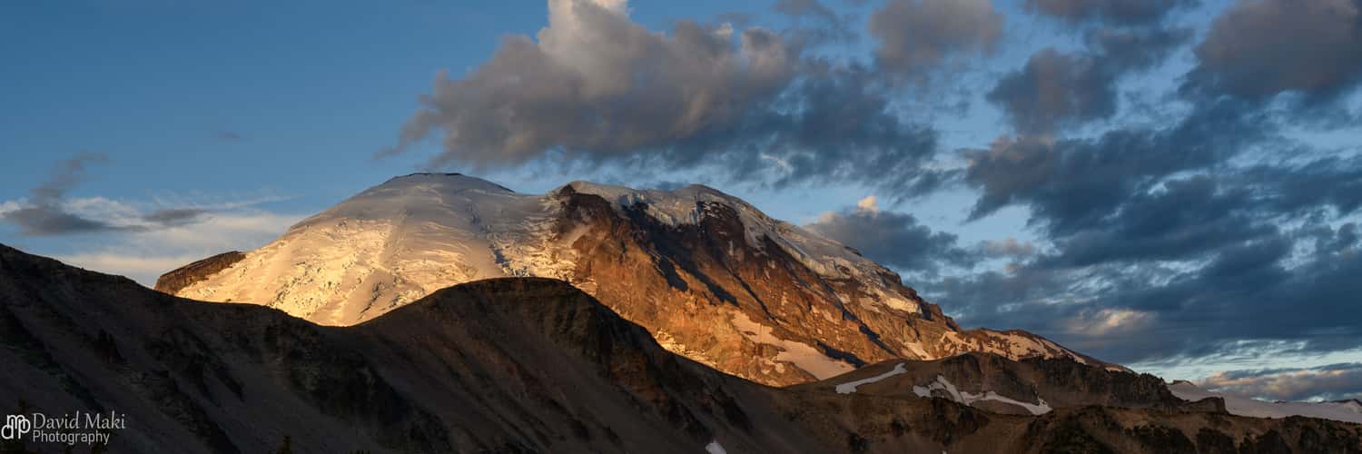 View of Mt Rainier from Burroughs