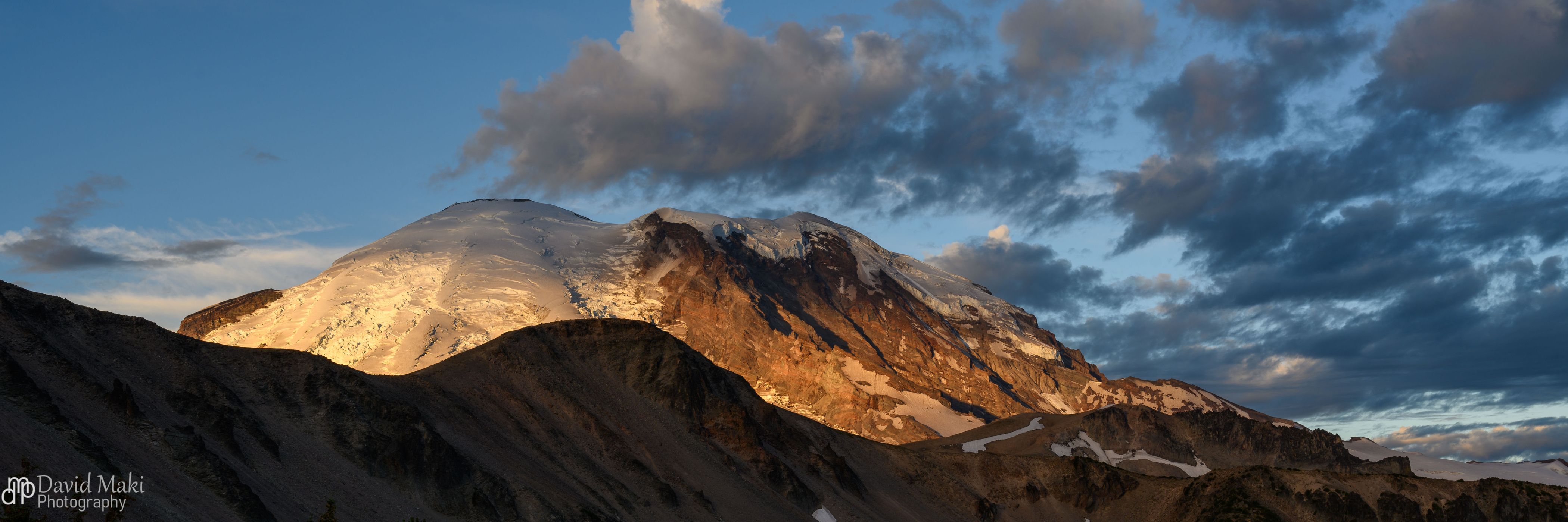 View of Mt Rainier from Burroughs, USA