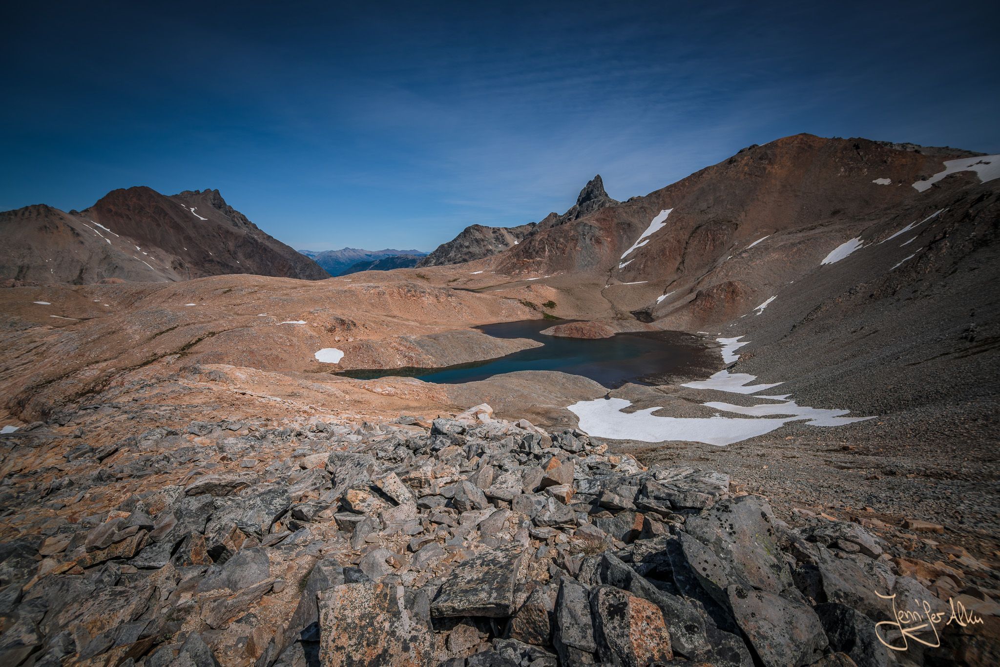 View to Laguna Jujuy, Argentina