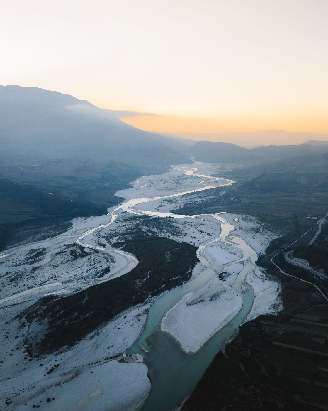 Vjosa River, Iliras, Albania